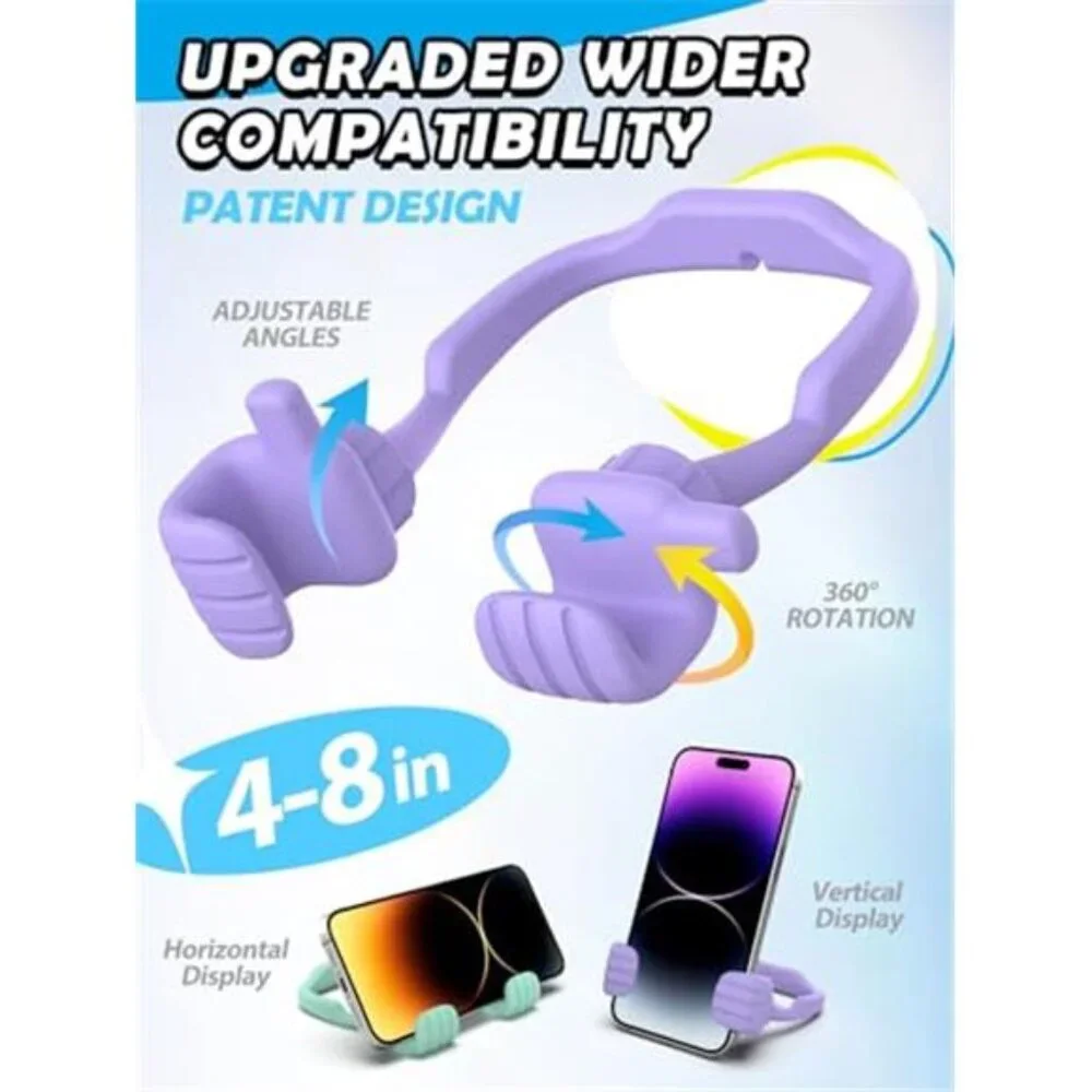 Adjustable Phone Stand Desk Cell Phone Holder Thumbs Up Phone Holder Rotating